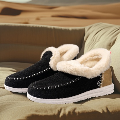 OrthoComfy Denny Wool Faux Shearling Boots