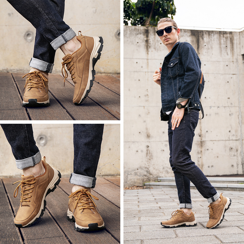 [Last Day 70% Off - Ends Soon] 🔥 Ergonomically Designed Men's Walking Shoes 👞 Relieve walking pain ✅ Arch support for comfortable walking