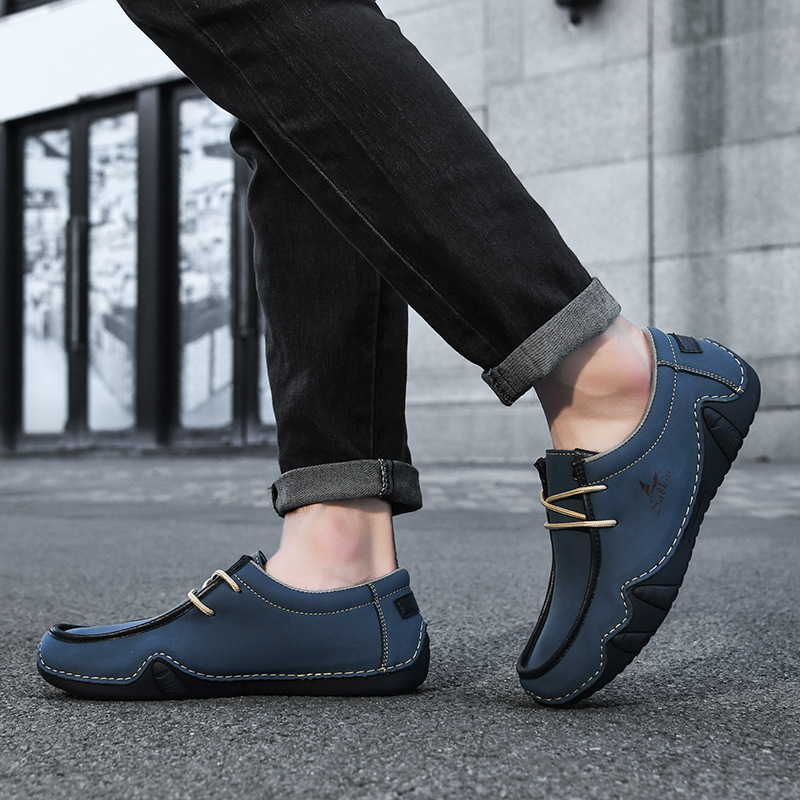 Men's Daily Lightweight Comfortable And Durable Slip-On Arch Support Orthopedic Loafers