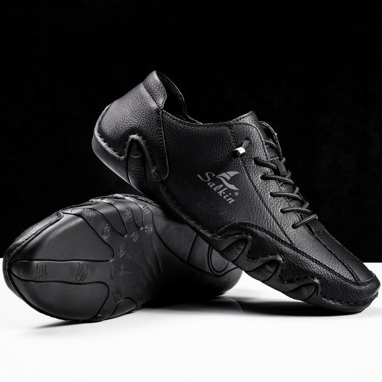 ⏰Promotion 60% OFF-2025 hot sale men's orthopedic shoes comfortable genuine leather walking shoes