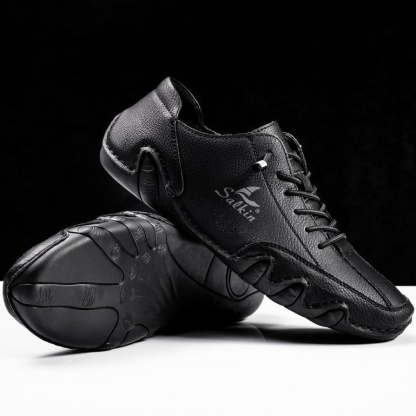 ⏰Promotion 60% OFF-2025 hot sale men's orthopedic shoes comfortable genuine leather walking shoes