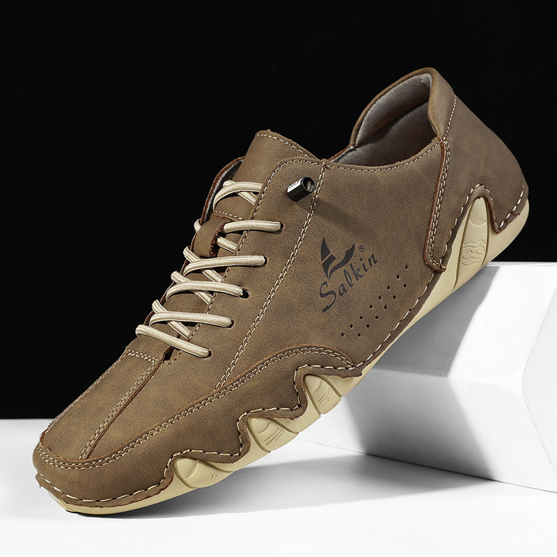 ⏰Promotion 60% OFF-2025 hot sale men's orthopedic shoes comfortable genuine leather walking shoes