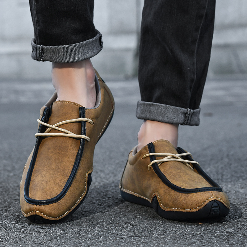 Men's Daily Lightweight Comfortable And Durable Slip-On Arch Support Orthopedic Loafers