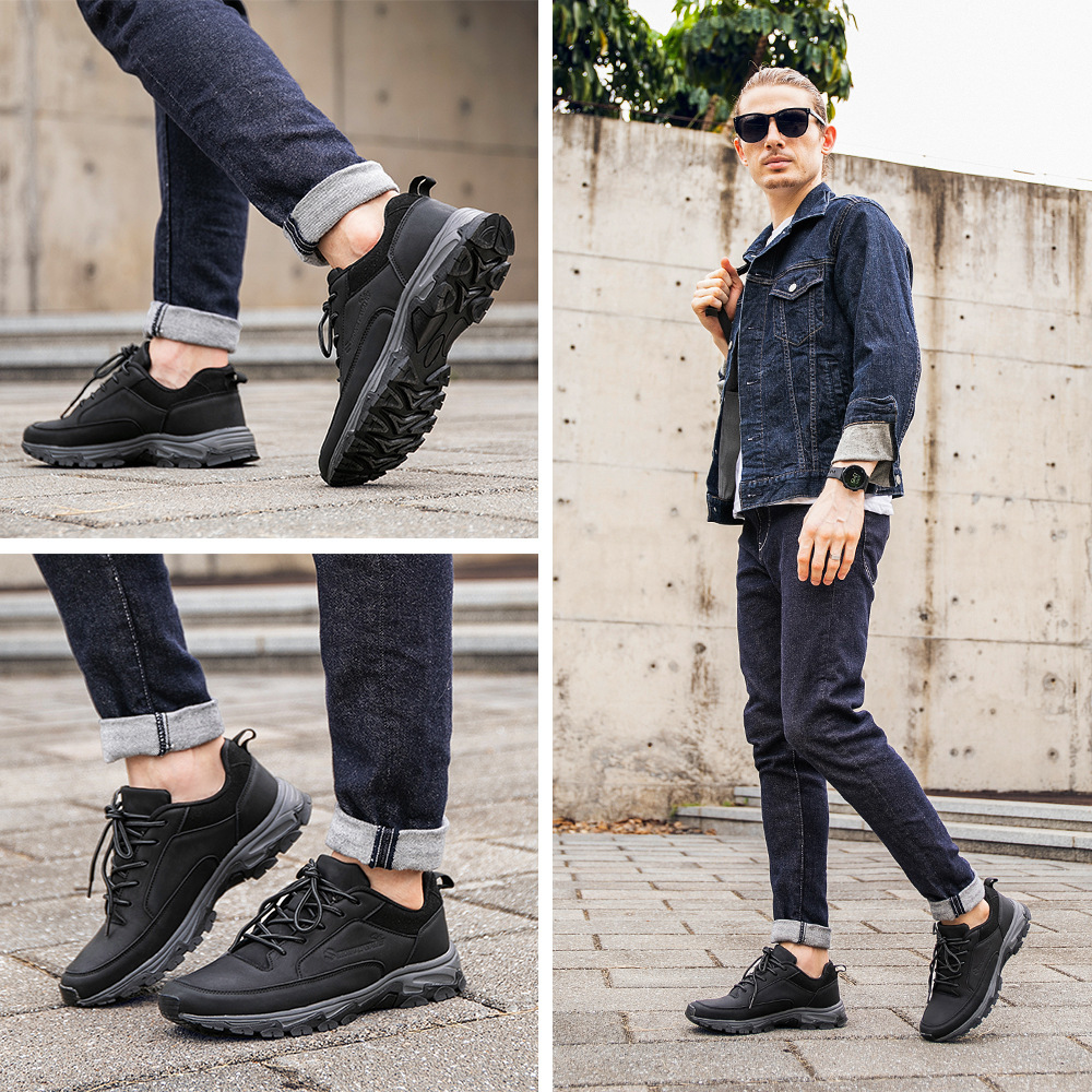 [Last Day 70% Off - Ends Soon] 🔥 Ergonomically Designed Men's Walking Shoes 👞 Relieve walking pain ✅ Arch support for comfortable walking