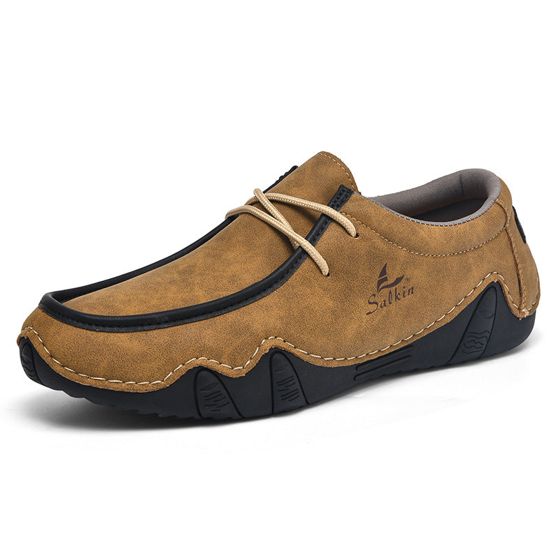 Men's Daily Lightweight Comfortable And Durable Slip-On Arch Support Orthopedic Loafers