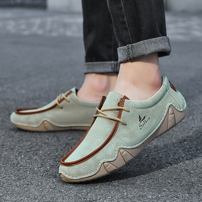 Men's Daily Lightweight Comfortable And Durable Slip-On Arch Support Orthopedic Loafers