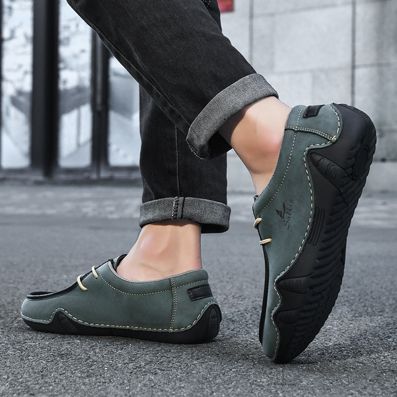 Men's Daily Lightweight Comfortable And Durable Slip-On Arch Support Orthopedic Loafers