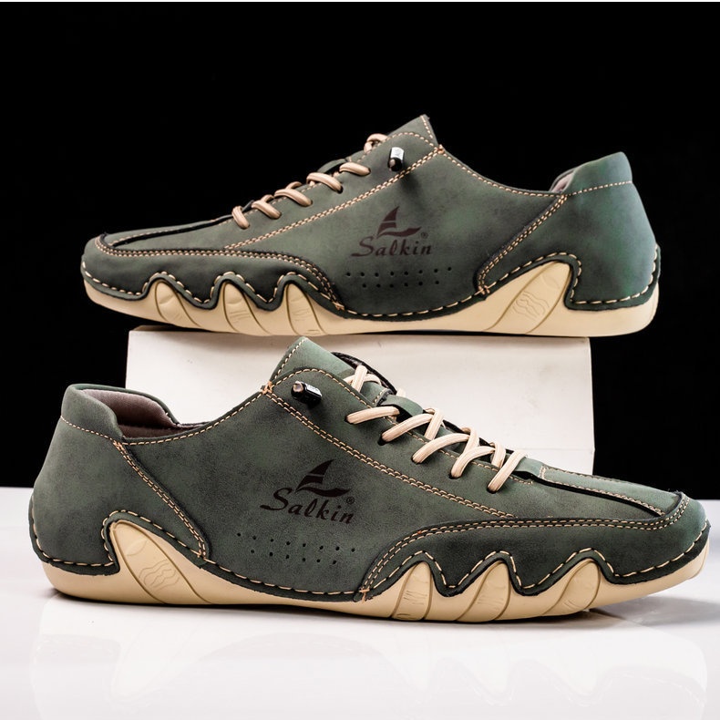 ⏰Promotion 60% OFF-2025 hot sale men's orthopedic shoes comfortable genuine leather walking shoes