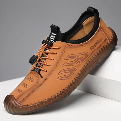 men's casual leather shoes