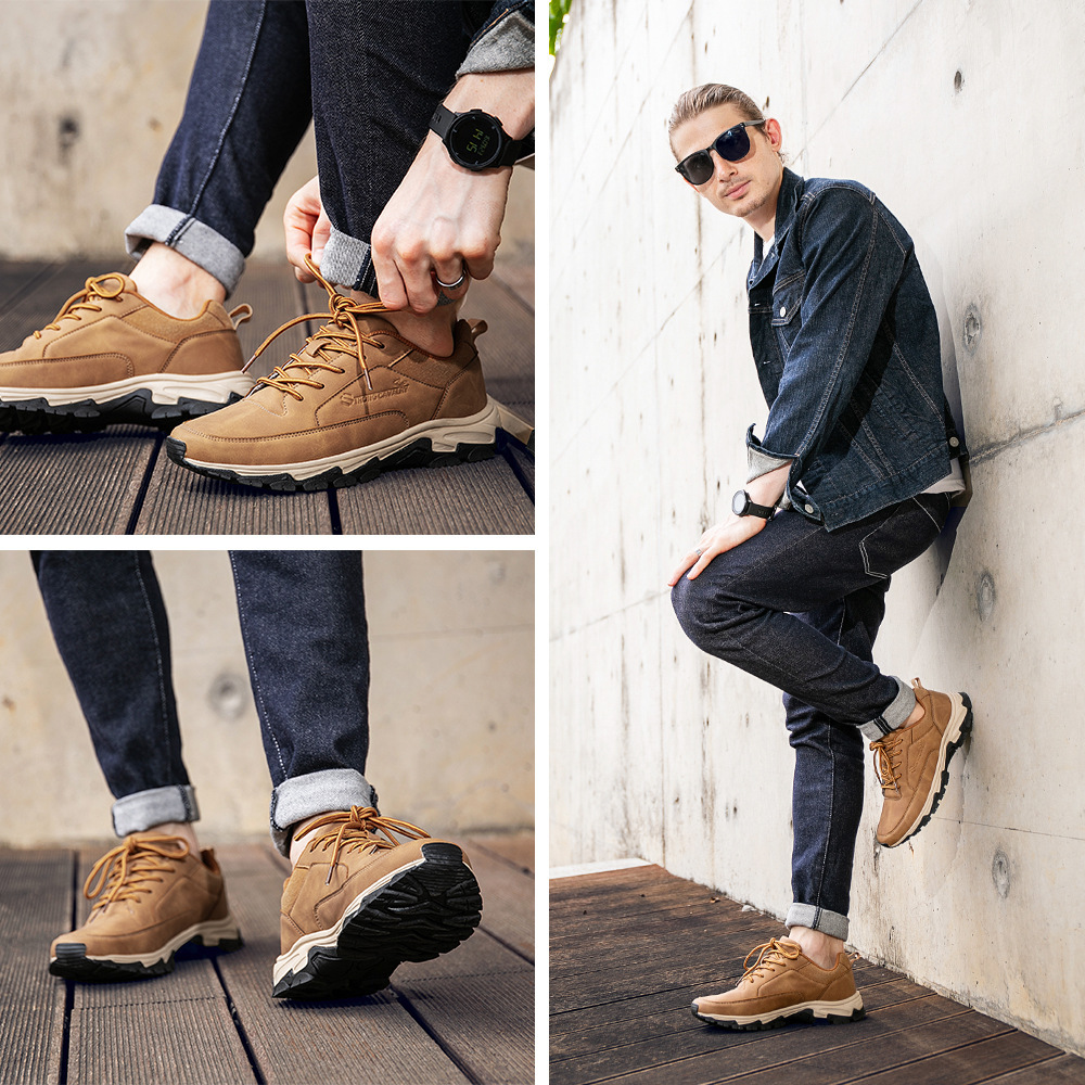 [Last Day 70% Off - Ends Soon] 🔥 Ergonomically Designed Men's Walking Shoes 👞 Relieve walking pain ✅ Arch support for comfortable walking