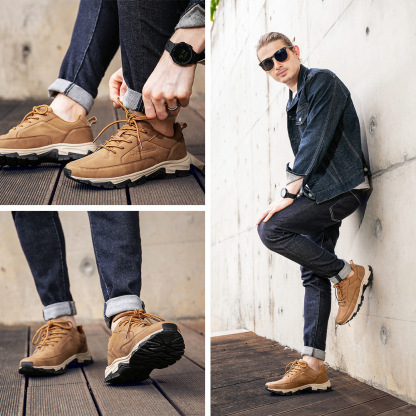 [Last Day 70% Off - Ends Soon] 🔥 Ergonomically Designed Men's Walking Shoes 👞 Relieve walking pain ✅ Arch support for comfortable walking