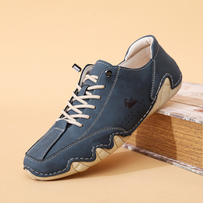 ⏰Promotion 60% OFF-2025 hot sale men's orthopedic shoes comfortable genuine leather walking shoes