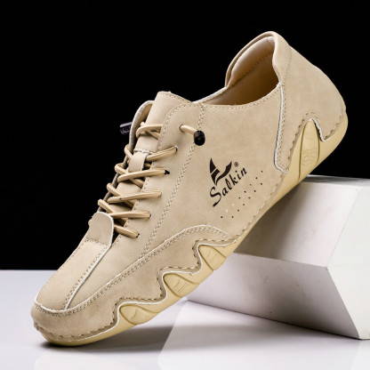 ⏰Promotion 60% OFF-2025 hot sale men's orthopedic shoes comfortable genuine leather walking shoes