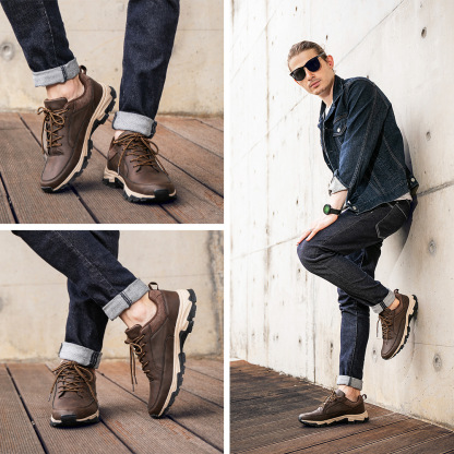 [Last Day 70% Off - Ends Soon] 🔥 Ergonomically Designed Men's Walking Shoes 👞 Relieve walking pain ✅ Arch support for comfortable walking