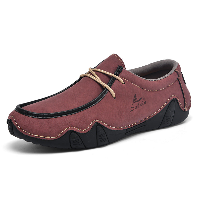 Men's Daily Lightweight Comfortable And Durable Slip-On Arch Support Orthopedic Loafers