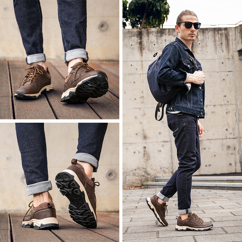 [Last Day 70% Off - Ends Soon] 🔥 Ergonomically Designed Men's Walking Shoes 👞 Relieve walking pain ✅ Arch support for comfortable walking