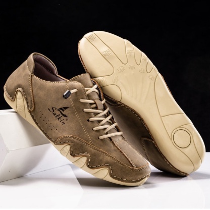 ⏰Promotion 60% OFF-2025 hot sale men's orthopedic shoes comfortable genuine leather walking shoes