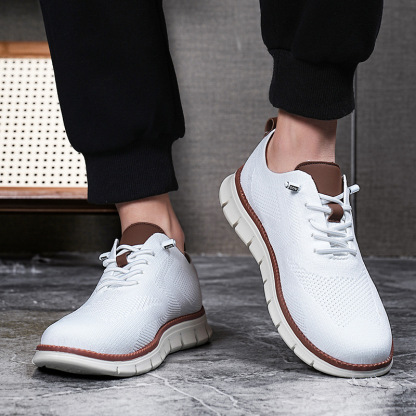 🔥 Ergonomically designed men's casual shoes 👞 Hand-sewn, easy to put on and take off ✅ Arch support, relieve pain, and make you walk comfortably