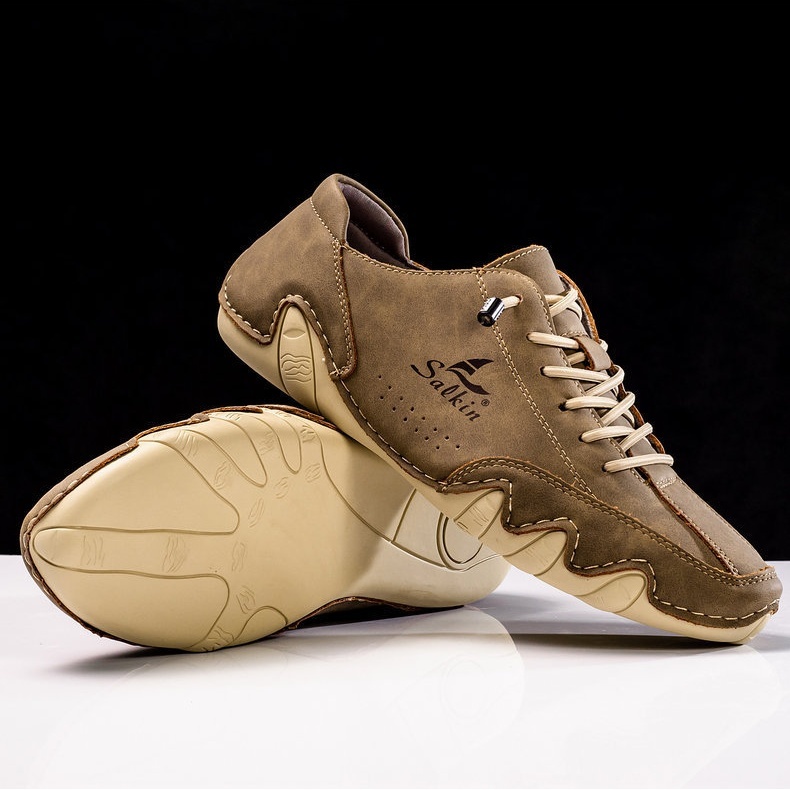 ⏰Promotion 60% OFF-2025 hot sale men's orthopedic shoes comfortable genuine leather walking shoes