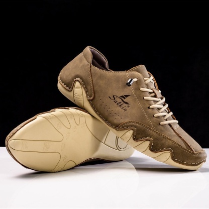 ⏰Promotion 60% OFF-2025 hot sale men's orthopedic shoes comfortable genuine leather walking shoes