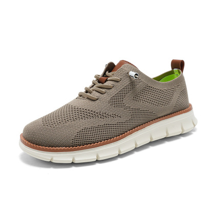 🔥 Ergonomically designed men's casual shoes 👞 Hand-sewn, easy to put on and take off ✅ Arch support, relieve pain, and make you walk comfortably
