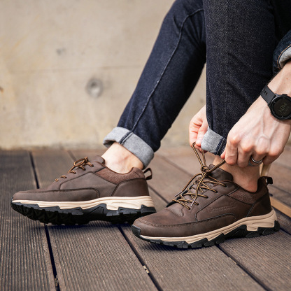 [Last Day 70% Off - Ends Soon] 🔥 Ergonomically Designed Men's Walking Shoes 👞 Relieve walking pain ✅ Arch support for comfortable walking