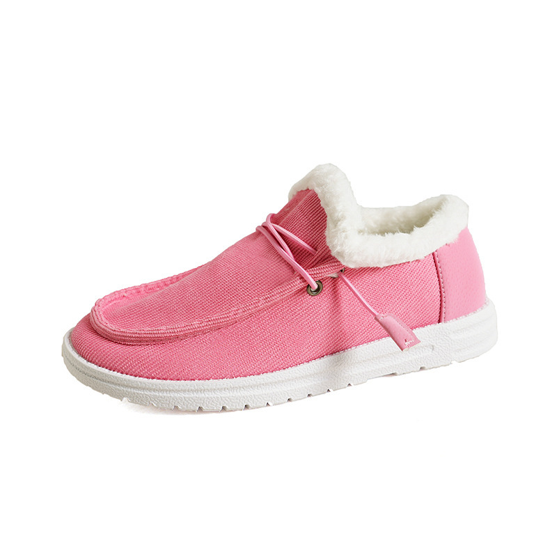 Orthoture's Winter Round-Toe Flats,Breathable Orthopedic Slip On Walking Shoes.