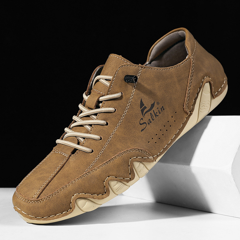 ⏰Promotion 60% OFF-2025 hot sale men's orthopedic shoes comfortable genuine leather walking shoes