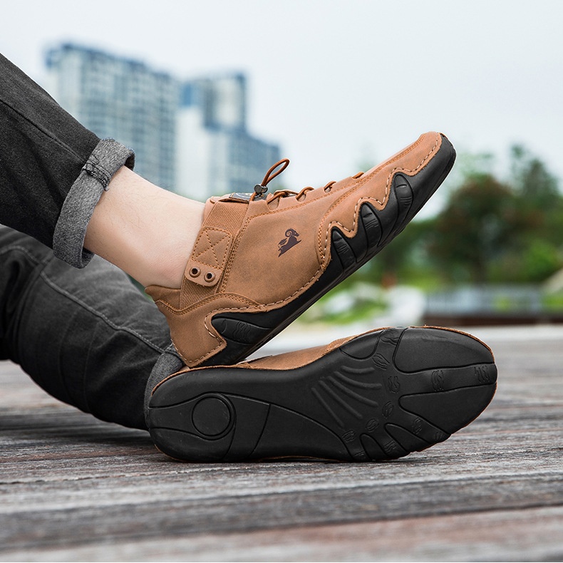 🔥Promotion 60% OFF🔥-2025 hot sale men's orthopedic shoes comfortable genuine leather walking shoes