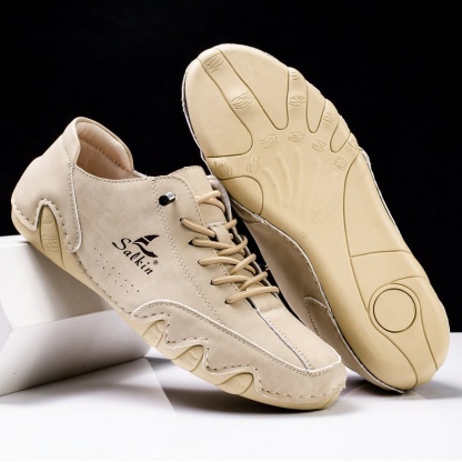 ⏰Promotion 60% OFF-2025 hot sale men's orthopedic shoes comfortable genuine leather walking shoes