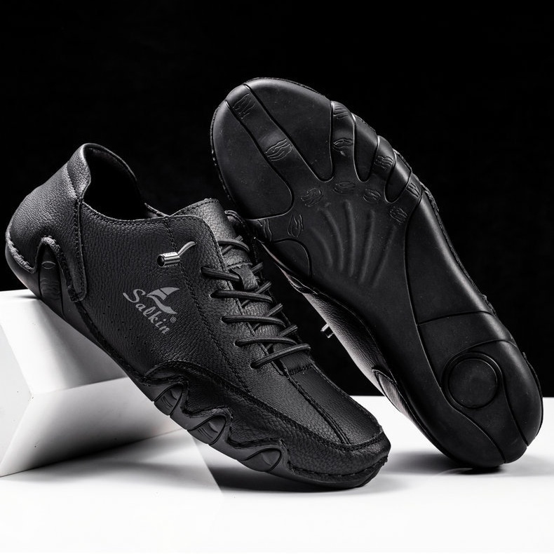 ⏰Promotion 60% OFF-2025 hot sale men's orthopedic shoes comfortable genuine leather walking shoes