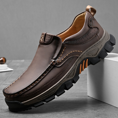 ⏰Promotion 60% OFF - 2025 New Men's Orthopedic Comfortable Casual Genuine Leather Slip On Loafers