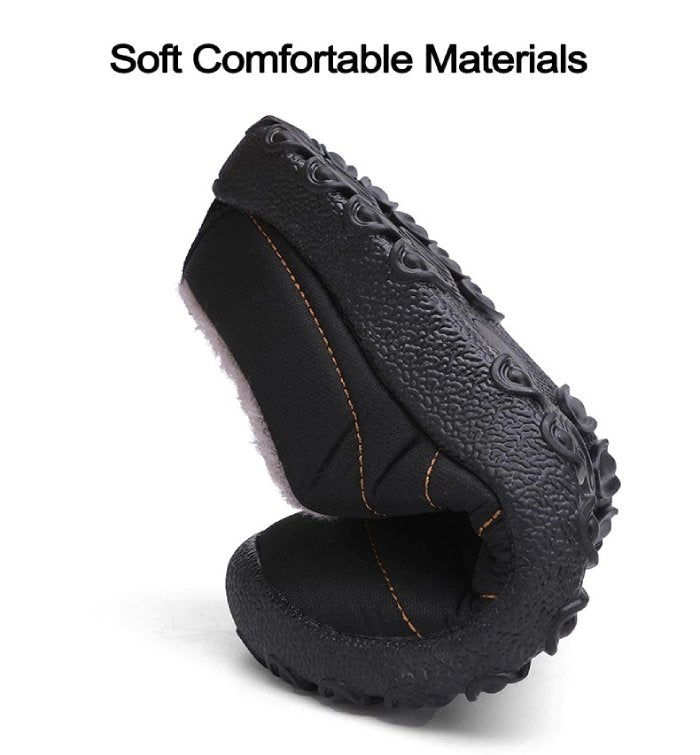 Fur Slippers Waterproof Indoor And Outdoor Winter Slides for Women and Men