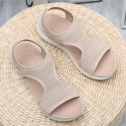 Orthopedic Sandals Cushion Walk Fly Knit Sporty Sandal EEE Fit
