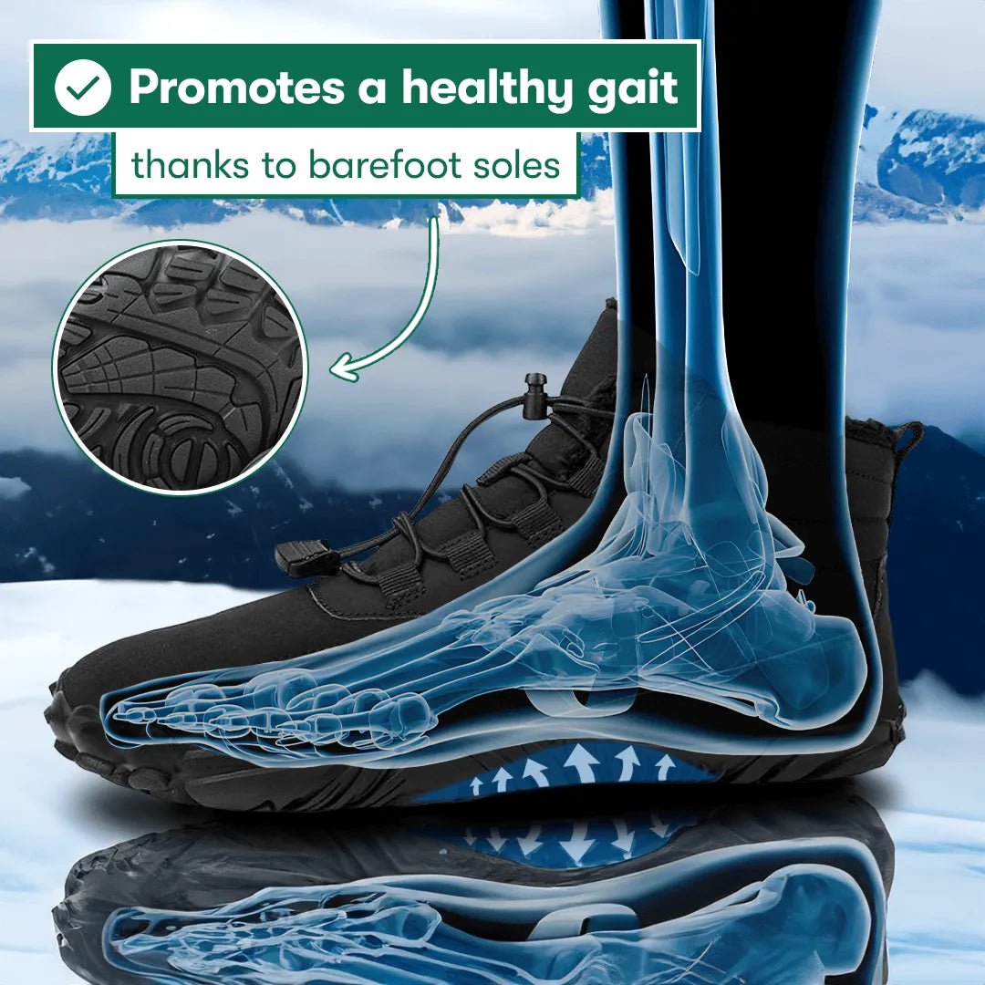 Arcticstep® Winter Pro - Warm & Fleece-Lined Barefoot Winter Shoes