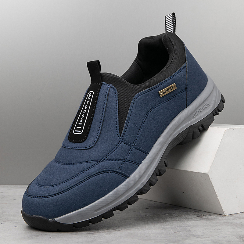 2025 Men's Lightweight Extra Wide Width Orthopedic Hands-Free Foot Pain Relief Slip-on Shoes