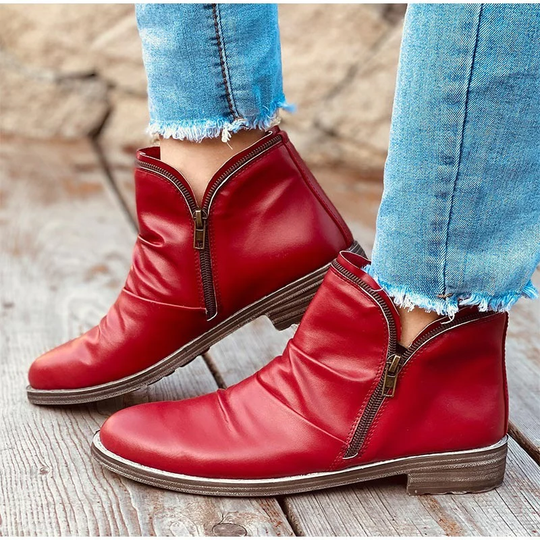 Orthopedic Cozy Colorful Arch Support Ankle Winter Boots