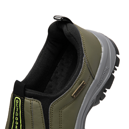 2025 Men's Lightweight Extra Wide Width Orthopedic Hands-Free Foot Pain Relief Slip-on Shoes