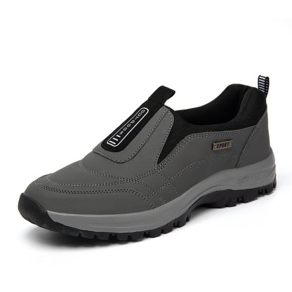 2025 Men's Lightweight Extra Wide Width Orthopedic Hands-Free Foot Pain Relief Slip-on Shoes