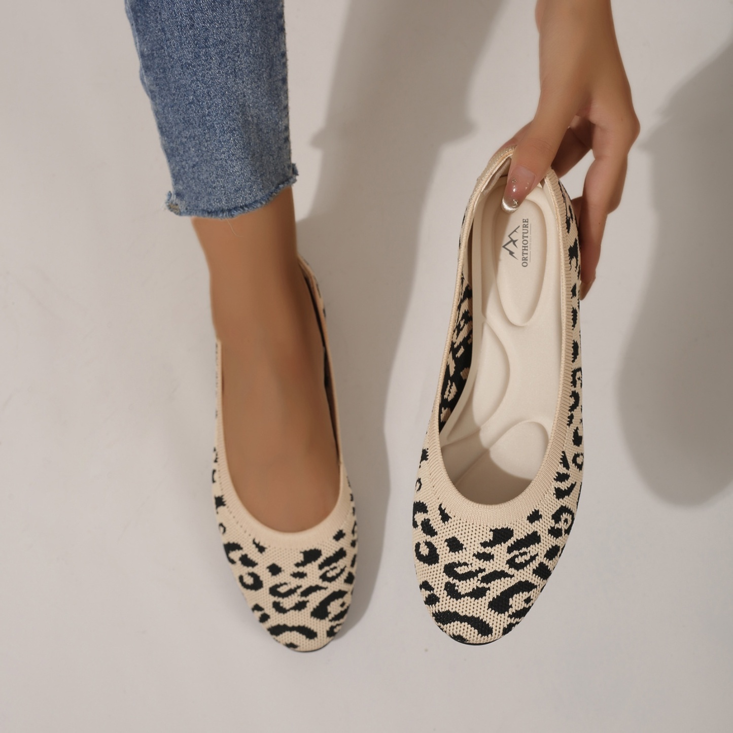 Orthoture's All Day Comfort Round-toe Flats