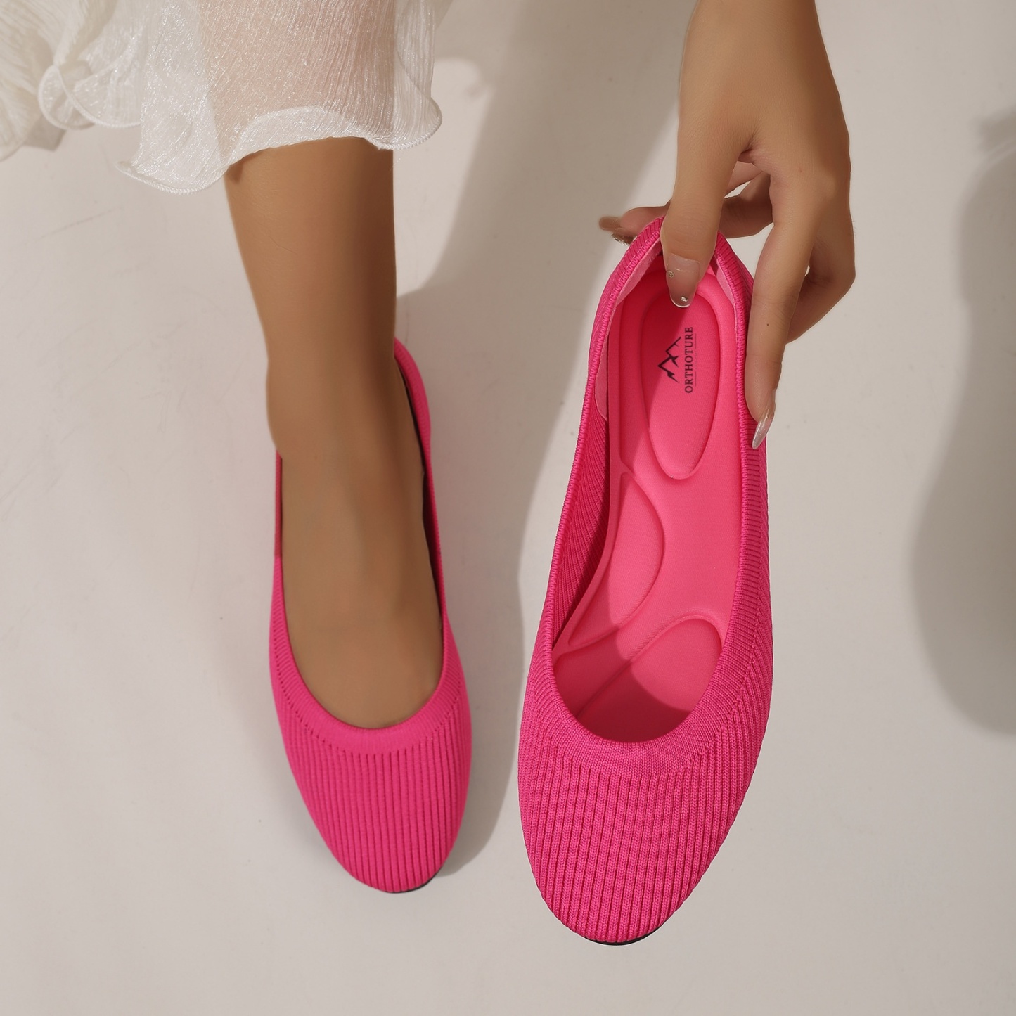 Orthoture's All Day Comfort Round-toe Flats