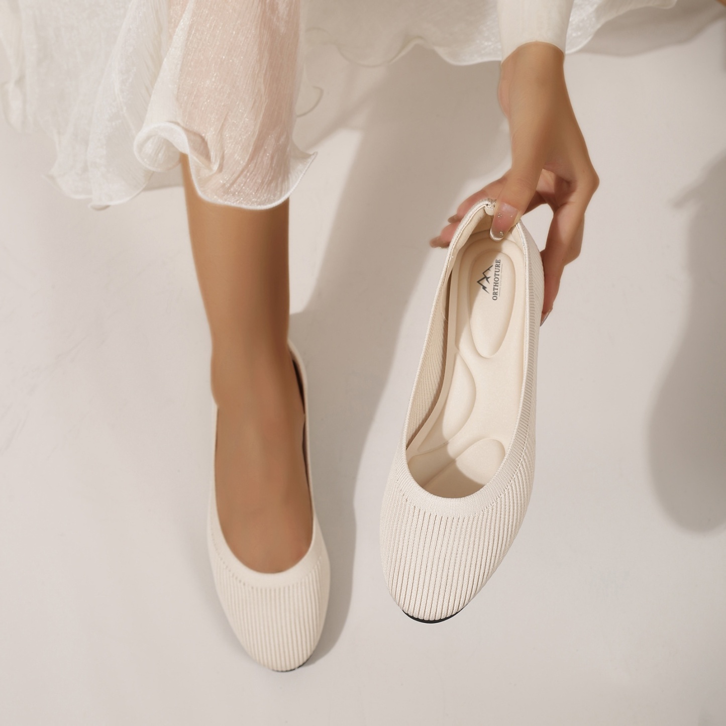 Orthoture's All Day Comfort Round-toe Flats