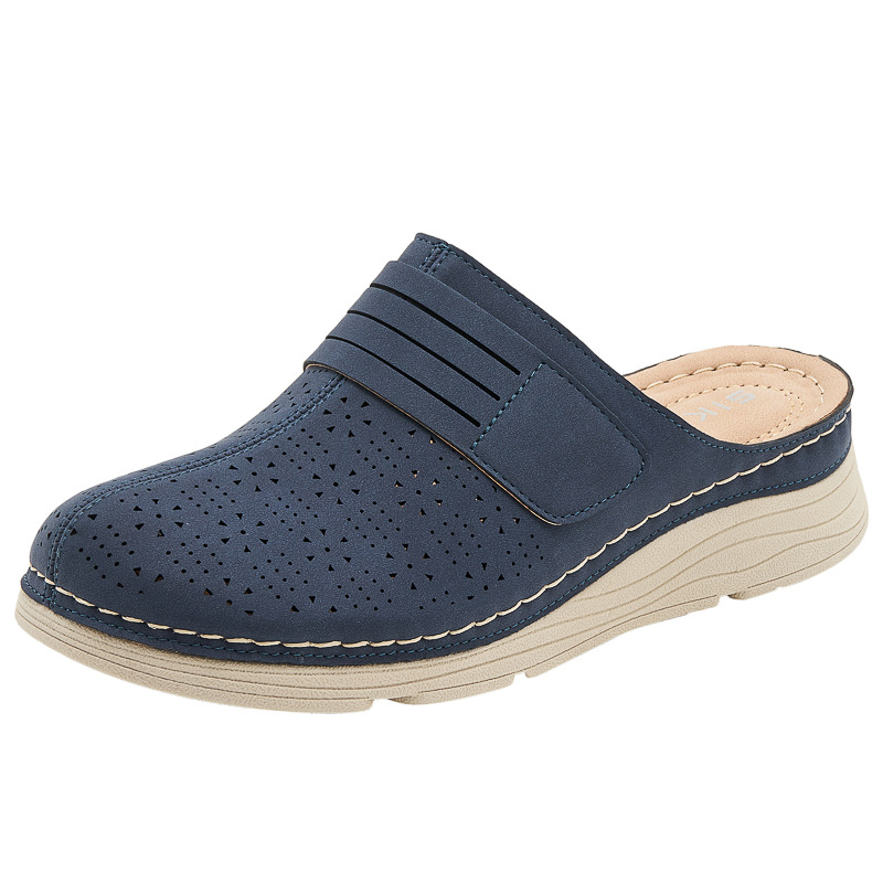 Casual Orthopedic Velcro Walking Wedge Toe Sandals