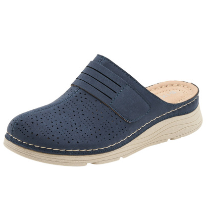 Casual Orthopedic Velcro Walking Wedge Toe Sandals