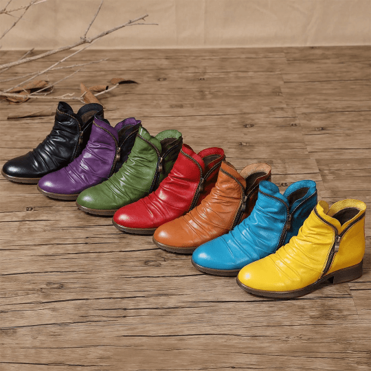 Orthopedic Cozy Colorful Arch Support Ankle Winter Boots