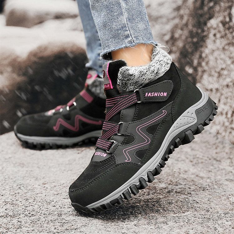 Orthopedic Snow Ankle Boots Winter Thermal Hiking Boots For Women And Men