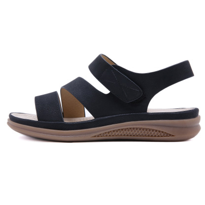 Women's Backstrap Casual Platform Open Toe Wedge Sandals