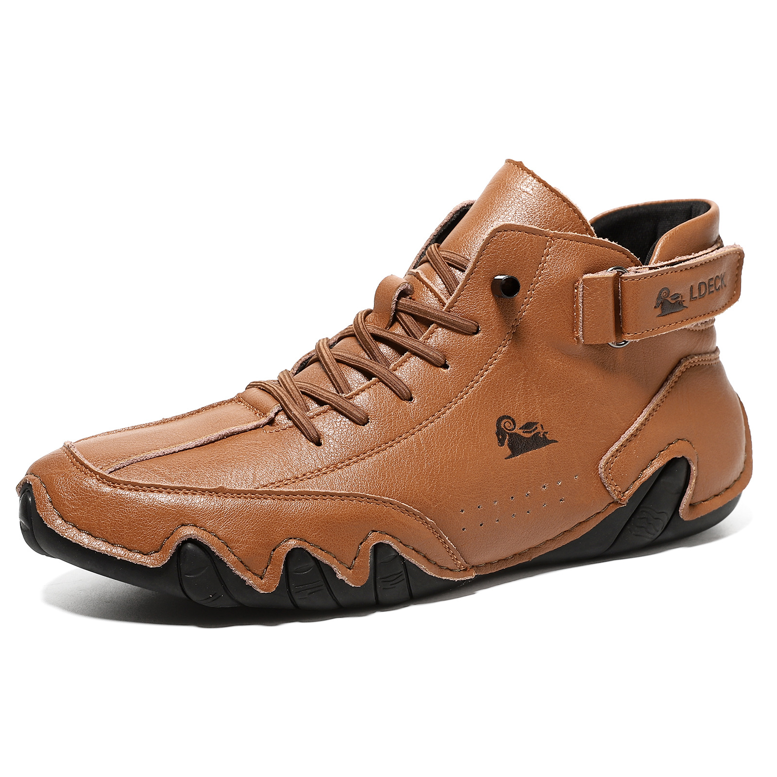 🔥70% OFF TODAY🎁Waterproof Boots Comfortable For Winter，Unisex Italian Handmade Suede Velcro High Boots