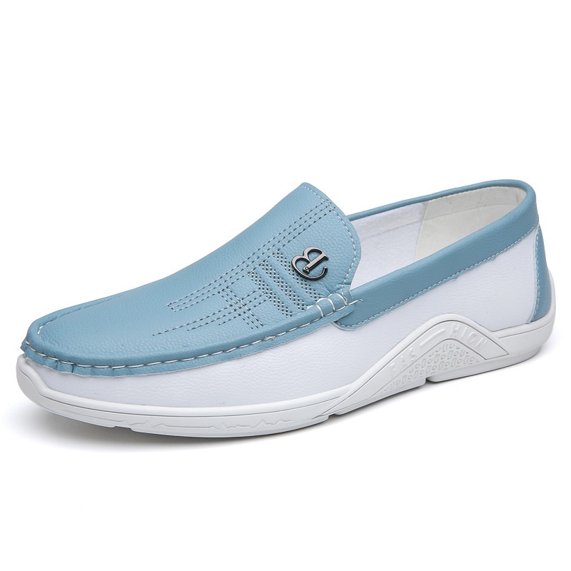 Men's Comfy Leather Casual Walking Orthopedic Shoes