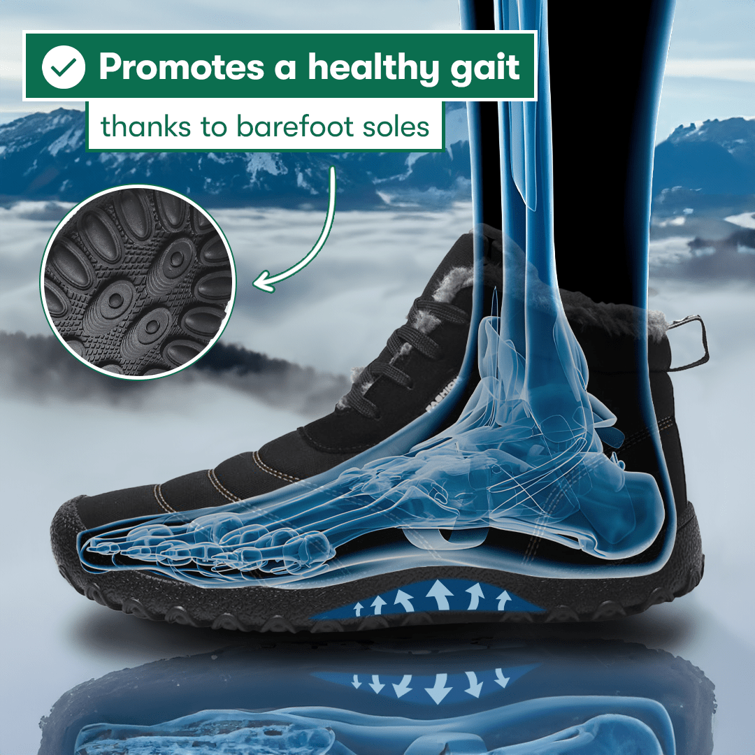North Winter Barefoot Boots® - Wide toebox, Zero-Drop Sole Winter Shoes